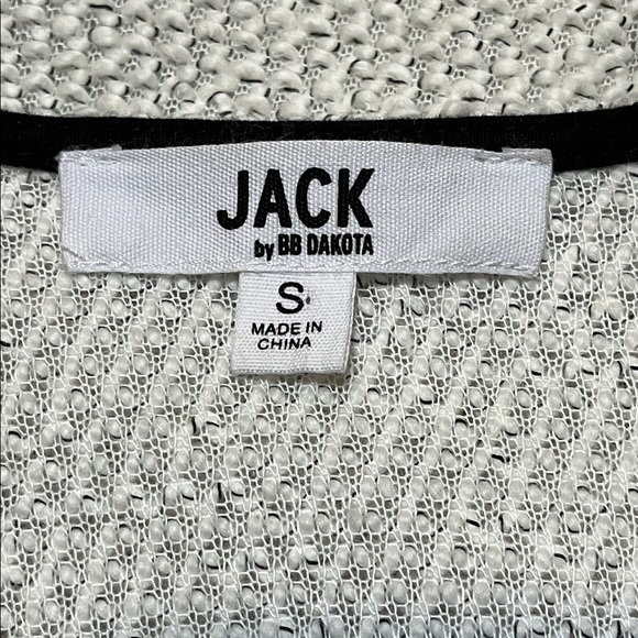 Jack by BB Dakota Fringe Open Front Cardigan Size Small - Picture 9 of 10